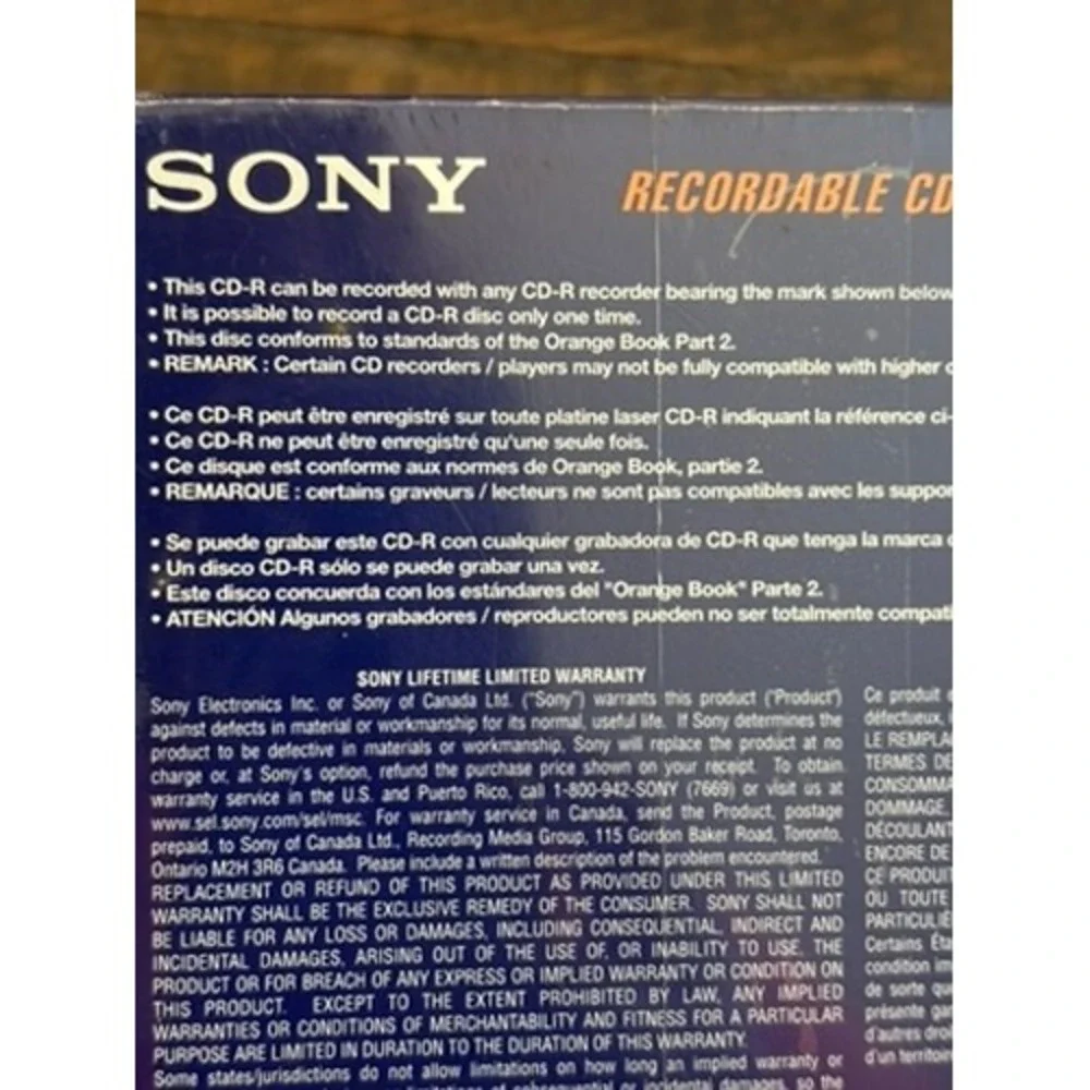 Sony cd audio